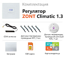 ZONT Climatic 1.3 Погодозависимый автоматический GSM / Wi-Fi регулятор (1 ГВС + 3 прямых/смесительных) с доставкой в Псков